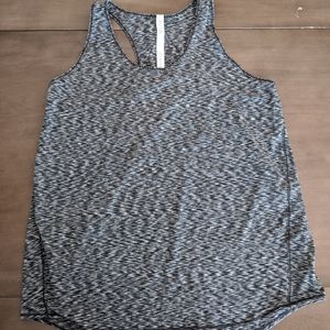 Lululemon Essential Tank B/W Spacedye, Sz 10
